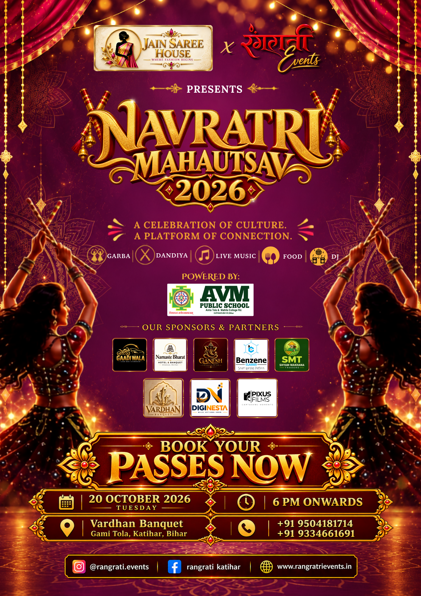 Navratri Mahautsav 2026 — Launching Soon